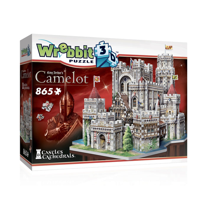 CASTLES AND CATHEDRALS COLLECTION: King Arthur's Camelot 3D Puzzle