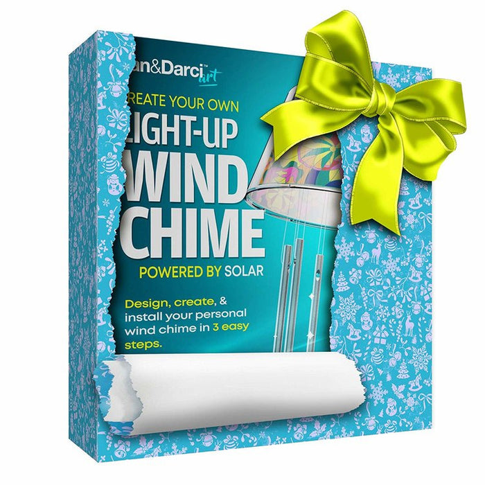 Create Your Own Solar Powered Light Up Wind Chime Kit