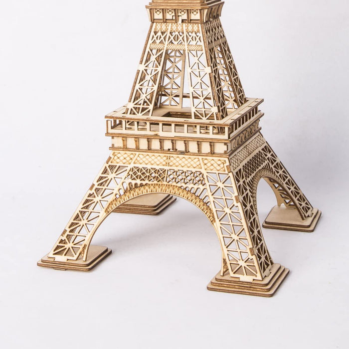 Wooden Mechanical Gears: DIY Eiffel Tower