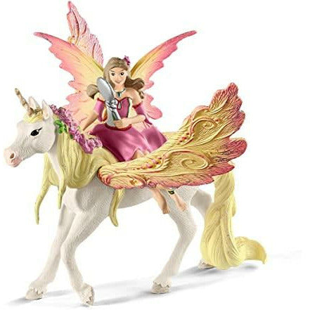 Fairy Feya with Pegasus unicorn