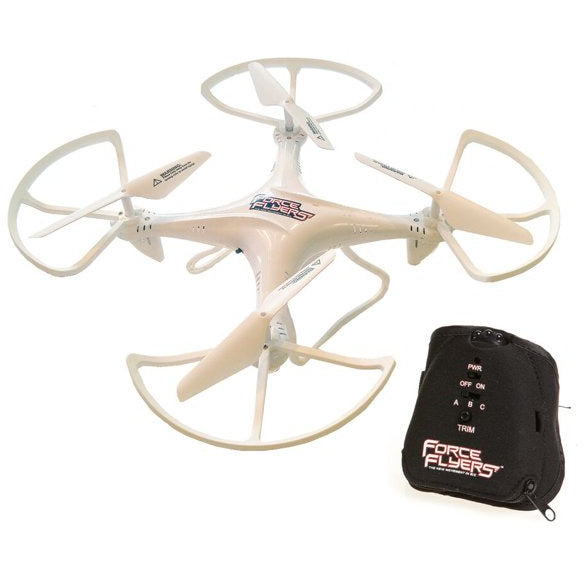 Force Flyers Motion Controlled Drone w/ Hi Res Cam & 6 Axis Gyro, 32CM