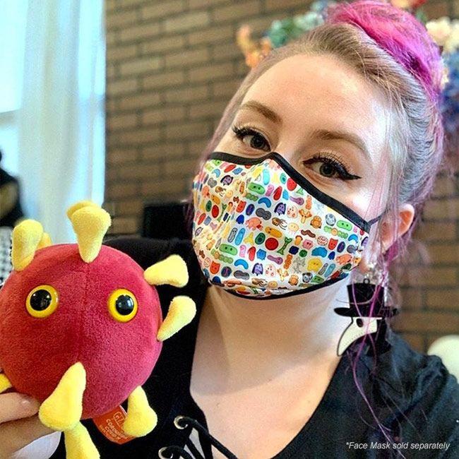 Microbes Art Face Mask