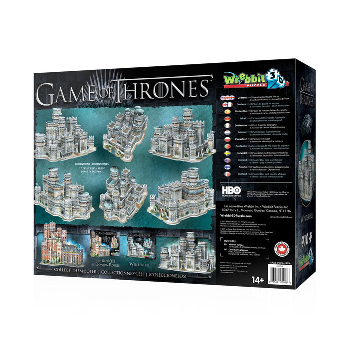 GAME OF THRONES COLLECTION: Winterfell 3D Puzzle