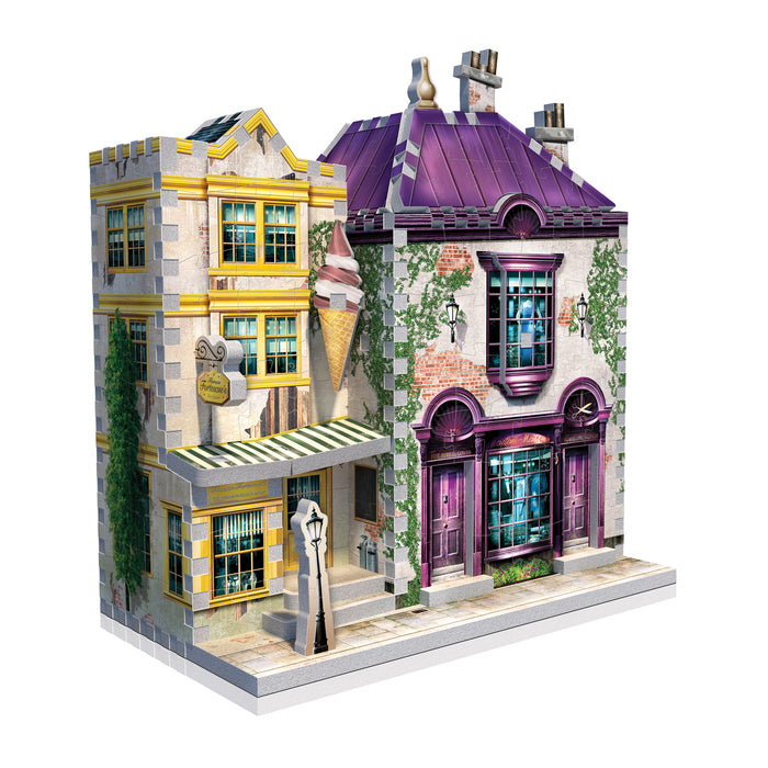 HARRY POTTER COLLECTION: Diagon alley - Madam Malkin's™ and Florean Fortescue's Ice Cream™ 3D Puzzle
