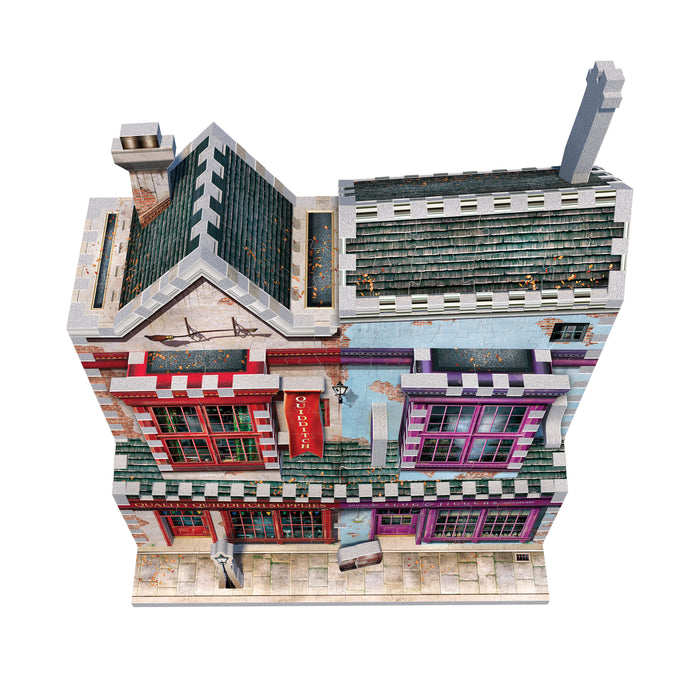 HARRY POTTER COLLECTION: Diagon alley - Quality Quidditch Supplies™ and Slug and Jiggers 3D Puzzle