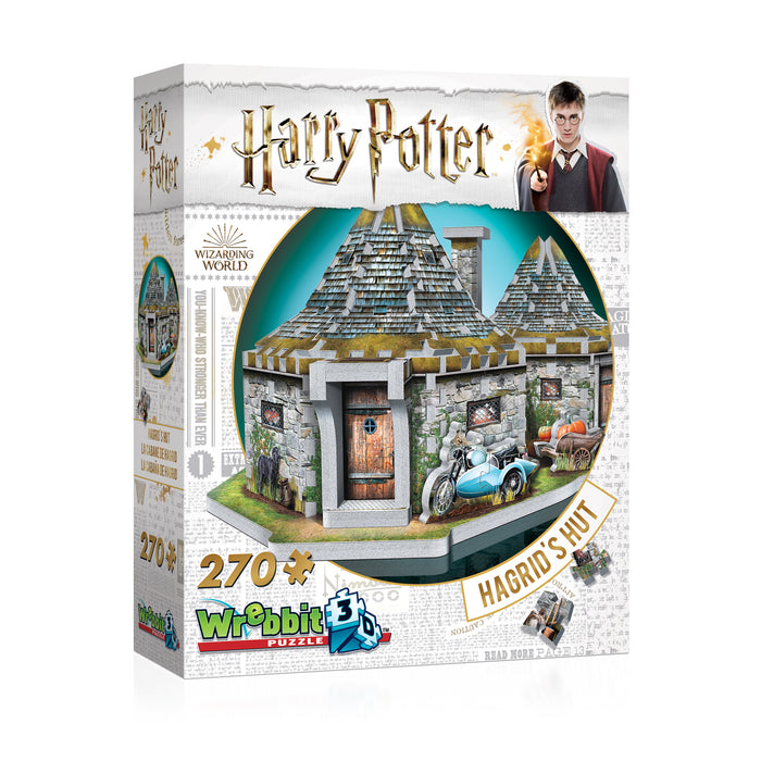 HARRY POTTER COLLECTION: Hagrid's Hut 3D Puzzle