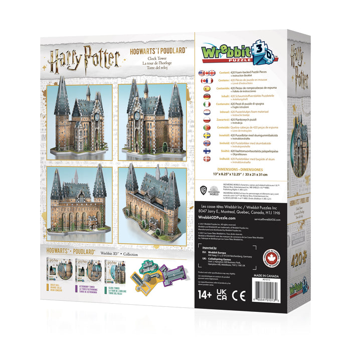 HARRY POTTER COLLECTION: Hogwarts™ - Clock Tower 3D Puzzle