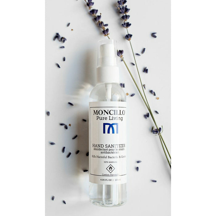 Moncillo™ Pure Living Hand Sanitizer (120ml Spray & 1 Litre Refil Bottle)