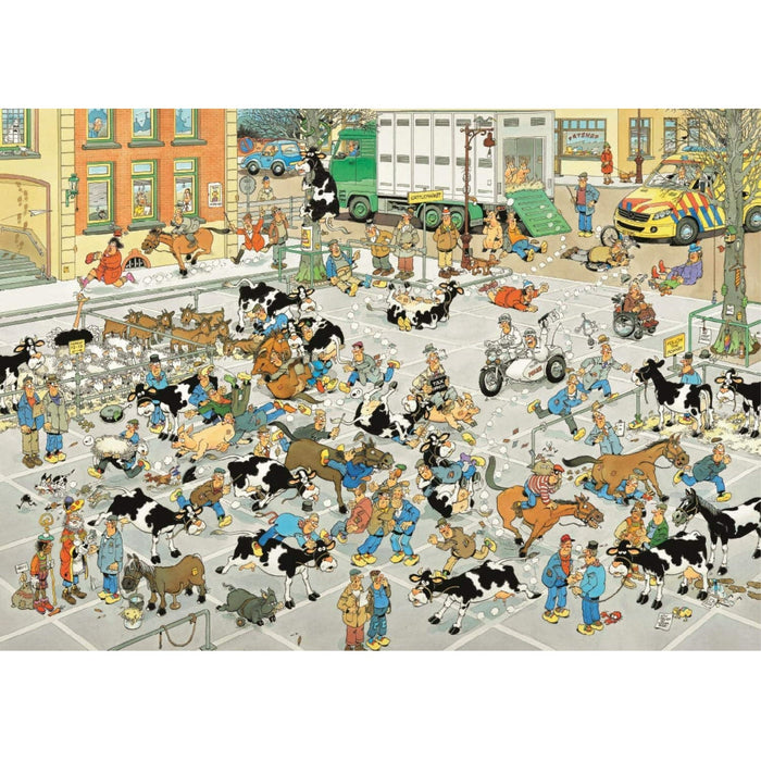 Jan van Haasteren: The Cattle Market
