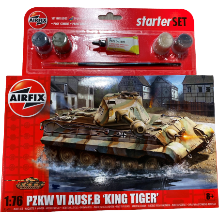 PZKW VI AUSF.B "King Tiger" Tank Starter / Gift Set