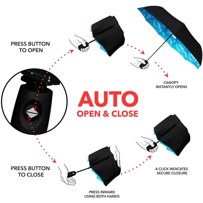 Reverse Folding Umbrella  Auto Open & Close