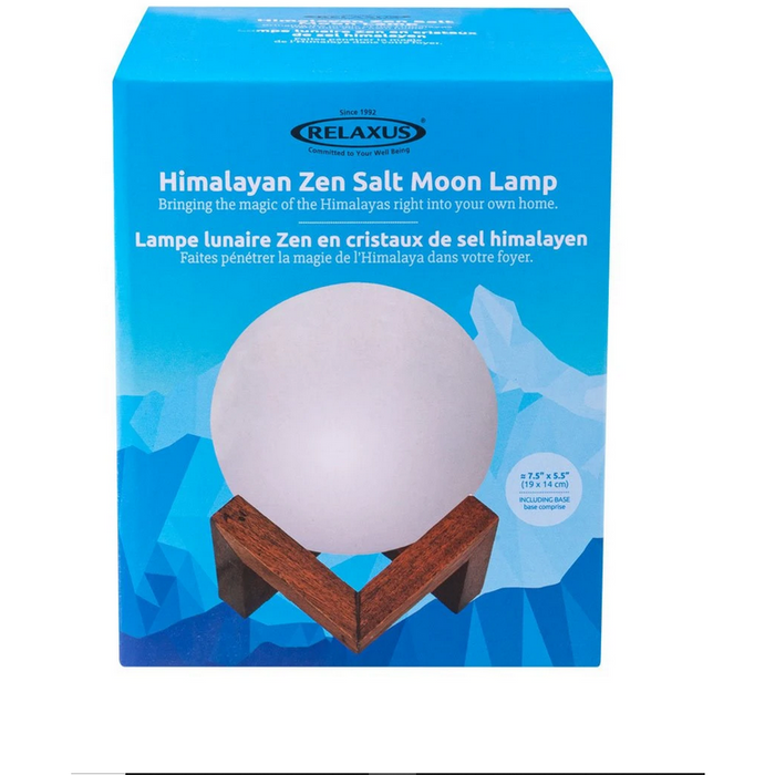 Himalayan Zen Salt Moon Lamp