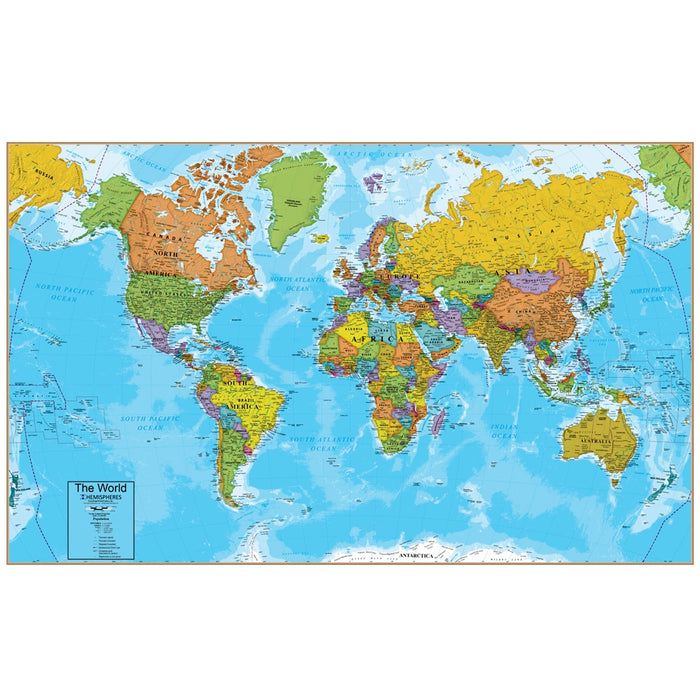 Interactive World Wall Map