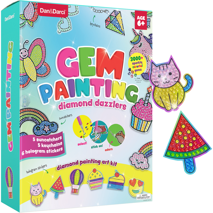 Gem Diamond Painting Kit for Kids