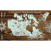 Home Decor Wooden Map