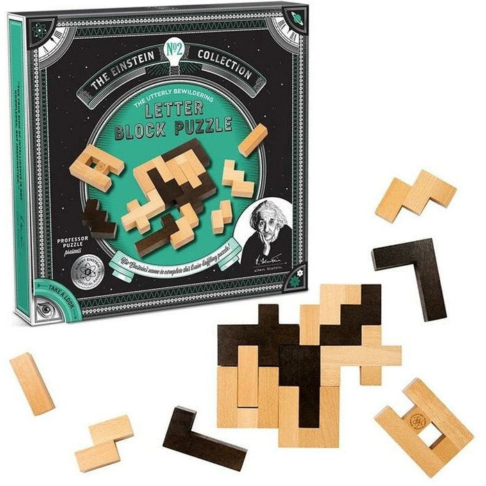 The Einstein Collection Letter Block Puzzle