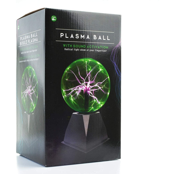 8" Plasma Ball with Sound Activation