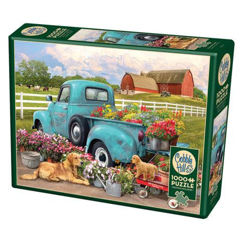 Flower Truck - 1000 Piece Puzzle