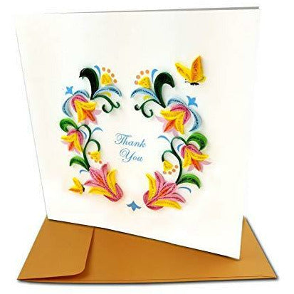 Quilling Card with Colour Envelope